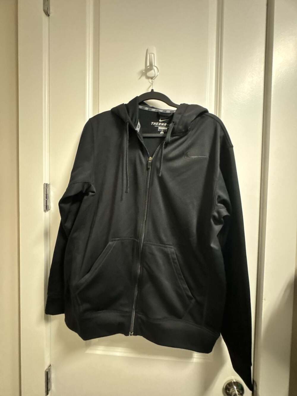Nike Therma-Fit Full Zip Hoodie Size M Black